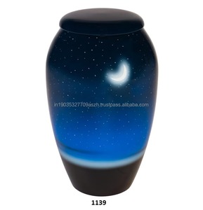 Urna Funeraria para Pesca con Mosca LU, Blanca, 200 Pulgadas Cúbicas, Estilo Americano, Urna Conmemorativa para Hacer Homenaje a Pescadores de Aire Libre - Product Image 5