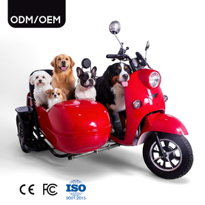 Motocicleta Eléctrica con Sidecar <span class=keywords><strong>Triciclo</strong></span> Eléctrico de Tres Ruedas para Adultos - Product Image 1