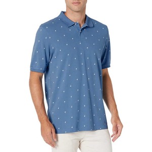 Men's <b>Polo</b> T Shirt Moisture Wicking Short Sleeve Casual Collared <b>Top</b> for Summer Outdoor Sports Daily Wear <b>Black</b> Soft Stylish - Product Image 1
