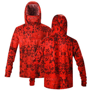 Camiseta de Pesca Unisex de Manga Larga con Estampado por Transferencia Térmica, Protección UPF 50 Anti-UV, Transpirable, 100% Poliéster - Product Image 3