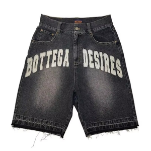 Pantalones Cortos de Algodón Puro de Cinco Puntos, Ajuste Delgado, Casuales, para Hombre, con Logotipo Personalizado, Tejido de Algodón, Estilo Cargo - Product Image 2