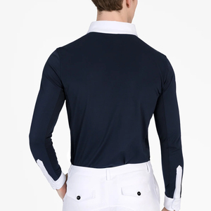Camisas de Equitación para Hombre al por Mayor, Nuevas, de Manga Larga, para Competición, con Logotipo y Color Personalizados - Product Image 2