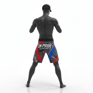 Pantalones Cortos de MMA/Karate Totalmente Personalizados, Ligeros, con Panel Elástico en la Entrepierna, de Secado Rápido, Transpirables, Unisex para Adultos - Product Image 4