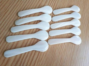 ช้อนแม่ของไข่มุกที่ทำด้วยมืออันหรูหราสำหรับการรับประทานอาหารและโอกาสพิเศษช่วยเพิ่มความสวยงาม - Product Image 3