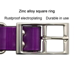 2.5cm Wide Heavy Duty TPU <b>Dog</b> <b>Collar</b> Waterproof Hunting Adjustable Pet <b>Collar</b> 8 Colors For <b>Large</b> Medium <b>Dog</b> - Product Image 3