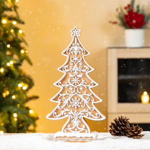 Adorno Navideño de Madera Hecho a Mano, Personalizado y Moderno, de Alta Calidad, Precio de Mayoreo Directo de Fábrica - Product Image 5