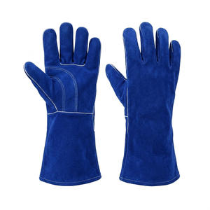 Guantes de Jardinería de Cuero Personalizables para Protección Laboral, Suministro de Fábrica, Puños Antideslizantes, Protección Suave - Product Image 2