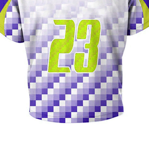Maillot de lacrosse unisexe dernière conception en gros, 100 % polyester, séchage rapide, anti-bactérien, service de sublimation personnalisé OEM - Product Image 2