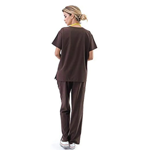 Conjuntos de Uniformes Médicos de Forro Polar Ecológico de Manga Larga, Última Moda, Gran Venta, Nuevo Estilo, Uniformes Médicos para Mujer - Product Image 5