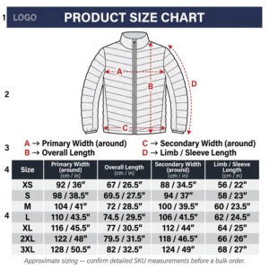 Veste matelassée légère bleu marine pour homme, col montant, fermeture éclair, manches longues, respirante et coupe-vent, idéale pour l'hiver - Product Image 5