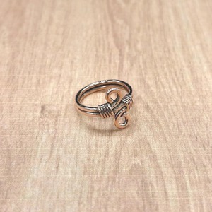 Bague en cuivre artisanale élégante pour le quotidien et les événements spéciaux, cadeau de mariage pour femme - Product Image 3