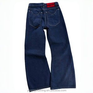MEESAM Jeans de Mezclilla para Hombre y Mujer, 100% Algodón, Secado Rápido, Estilo Vintage, Corte Regular, Lavado Casual, Estilo Recto, para Invierno - Product Image 3