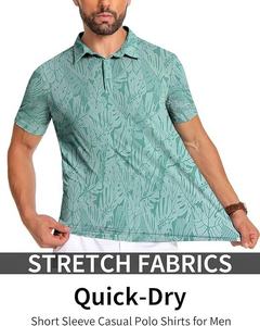 Camisa de Hombre de Alta Calidad, Estilo Casual de Verano, Personalizada con Logotipo Frontal Sublimado, Tejido Transpirable de Secado Rápido, Tallas Grandes - Product Image 2