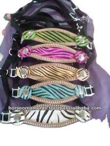 Best Quality - New Fancy Bling Bronc <b>Halter</b> High Quality Latest Design Horse Head Collar Assorted Designs and Colors - Product Image 6