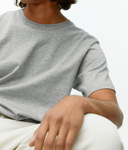 T-shirt vintage surdimensionné à épaules tombantes pour homme, coupe ample, en coton lourd délavé à l'acide, style streetwear, personnalisé - Product Image 3