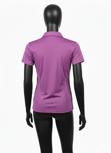 เสื้อโปโลผู้หญิงคุณภาพสูงรุ่นใหม่มาแรง ผ้าฝ้าย 100% เป็นมิตรกับสิ่งแวดล้อม ระบายอากาศได้ดี เสื้อกอล์ฟ ผ้า 220 กรัม - Product Image 2