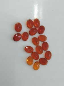 Opale de feu naturelle 8x6MM taille ovale, pierre précieuse naturelle de qualité supérieure pour la fabrication de bijoux - Product Image 6