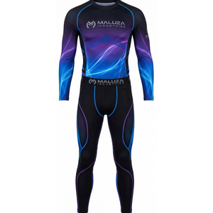 Custom Color Compression Yoga Set High Waist Seamless Tracksuit Gym Wear 2 Piece Workout Suit Unisex Sportswear Sets Quick Dry - Product Image 1