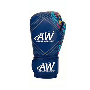Gants de boxe Askar Wear Ind en cuir PU, impression par sublimation, fermeture Velcro, respirants, pour adultes de 14 ans et plus - Product Image 2
