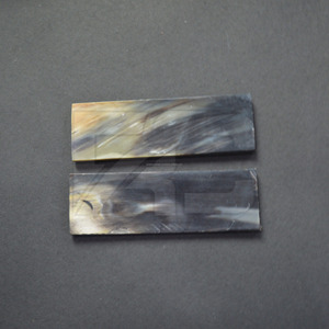 Escamas de Cuerno de Búfalo Pulido Ecológicas de Primera Calidad |   Material para mango de cuchillo rectangular |   Arte de Imitación Antigua y Coleccionable - Product Image 4