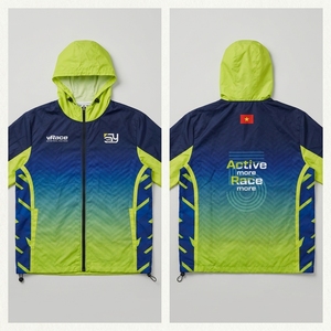 Professional Windbreaker Jacket Custom Logo Outdoor Training Jacket Supplier - Product Image 3