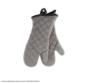 Cooking <b>Gloves</b> With Quilted Cotton Design Heat Proof <b>Oven</b> Mitts OEM ODM Supplier Best Selling Safety <b>Gloves</b> BY KARIMANS INDUSTRY - Product Image 3