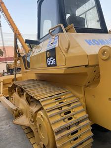 Topadora de cadenas Komatsu D65 usada, Bulldozer Komatsu D65 de segunda mano, Tractor topadora Komatsu D65 en venta - Product Image 3