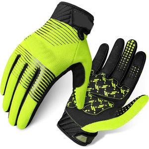 Gants de moto avec paume renforcée, équipement de protection durable, ajustement confortable pour les motos de route, de tourisme et de sport - Product Image 1