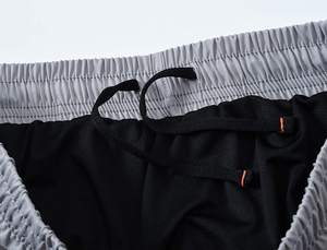 Mens Sporty Pattern Activewear Double <b>Layer</b> Shorts Breathable Quick Dry All-Purpose Sports Use - Product Image 4