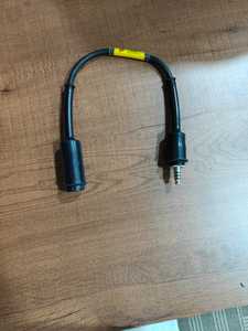 High Quality Jupitor Aviation Headset JT TYPE 671 <b>Adapter</b> Audio <b>Plug</b> U174 NATO <b>Plug</b> Black Silver Plated Brass Socket Type 691 - Product Image 3