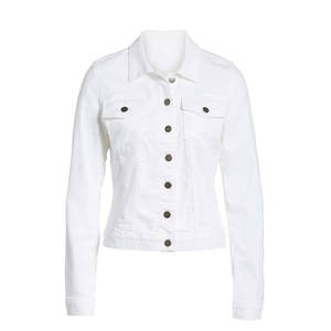 แจ็คเก็ตยีนส์คุณภาพพรีเมียมขายดี ขายส่ง ระบายอากาศได้ดี สวมใส่สบาย สำหรับผู้หญิง ขายออนไลน์ - Product Image 1