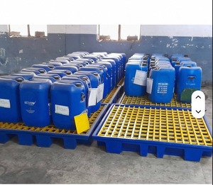 Misa HDPE Spill Containment <b>Plastic</b> Pallet Single Face 2 Way Entry 0.5T Dynamic Load for Chemical <b>Drum</b> Storage - Product Image 5