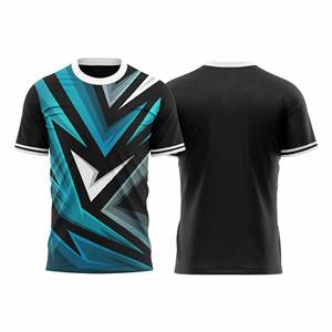 T-shirt de sublimation au design gaming moderne |   Maillot d'équipe personnalisé pour le football, le soccer et autres sports - Product Image 4