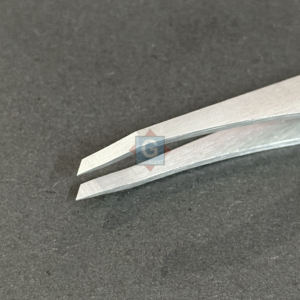 แหนบถอนขนคิ้วทันสมัย แหนบกำจัดขนคุด สแตนเลสสตีล อุปกรณ์เสริมความงาม มีให้เลือกทั้งแบบด้านและแบบกระจก - Product Image 2