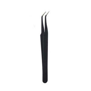 Private Label Lash Tweezers Fiber Tip Custom Logo Fiber Tip Volume Lash <b>Extension</b> - Product Image 1