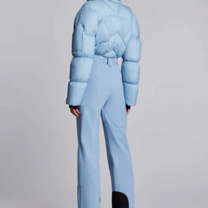 Chaqueta de esquí impermeable y a la moda para hombre, chaqueta de snowboard para exteriores con cremallera, chaqueta de esquí rígida forrada de alta calidad para hombre. - Product Image 4