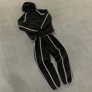 Survêtements de sport pour homme avec votre logo, coupe-vent en nylon, ensemble deux pièces - Product Image 6