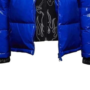 Puffer Jacket Hooded Thermal Winter Jacket Water Resistant Casual Outerwear Wholesale Factory Export Supplier - Product Image 3