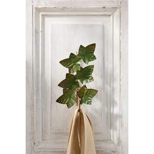 Crochet mural en fer rose rustique shabby chic, organisateur décoratif floral pour entrée, crochet simple en métal doré de luxe pour hôtel et décoration intérieure - Product Image 6