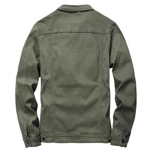 Chaqueta de mezclilla para hombre en venta, calidad premium y precio de mayoreo, chaqueta de mezclilla informal para exteriores, chaqueta de mezclilla de secado rápido para hombre - Product Image 2