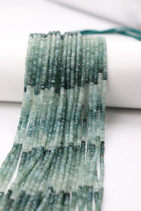 Grandidierite naturelle perles à facettes rondelle 3.5mm brin matériel rare pour la fabrication de bijoux pierres précieuses en vrac - Product Image 2