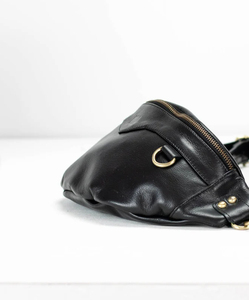 Leather <b>Belt</b> Bag with Spacious Interior Additional <b>Pockets</b> for Accessories Lightweight Zipper Closure Customizable Options - Product Image 6