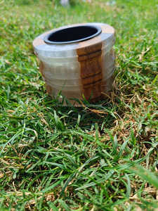 เตาเผากำยานไม้จันทน์ฝังลายงานฝีมือ คุณภาพพรีเมียม สำหรับใส่บาคูร์ ฉลองอีดมูบารัคและรอมฎอน คารีม สไตล์อาหรับ - Product Image 6