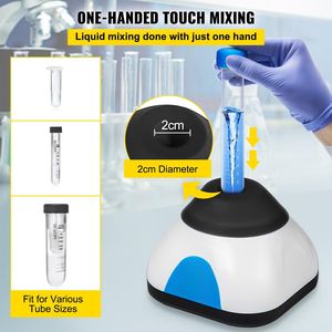 Mezclador Vortex Mini de 3000 RPM con Función Táctil, 50 ml, Diámetro Orbital de 6 mm, para Laboratorio Científico, para Agitar y Mezclar - Product Image 1