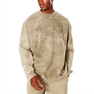 Sudadera con capucha informal de invierno para hombre, estilo pakistaní, con lavado ácido, cuello redondo, de algodón 100% de alto gramaje, personalizada - Product Image 5