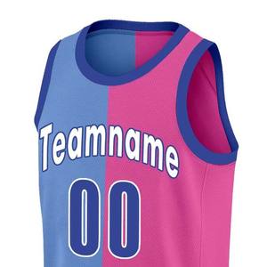 Maillots de basketball imprimés personnalisables, respirants, 100 % polyester, séchage rapide, évacuation de l'humidité, logo personnalisé par sublimation pour - Product Image 3