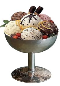 Stainless Steel Hammered Design Ice Cream Cup Dessert Serving Bowl for Ice Cream Fruit Pudding Snacks - Product Image 4