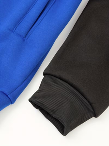 High Quality Premium Winter Season Plus Size Men's 100% Cotton Fleece Knitted Pocket Regular Fit Eco-Friendly Sporty Hoodies - Product Image 5