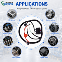 Kabel Harness Upgrade Kipas Ganda ECU Kontrol Truk Pikap GM Custom 1999-2006 7L5533A226T Konduktor Tembaga Murni Isolasi PVC