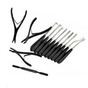 Ensemble de laminectomie 13 pièces, instruments chirurgicaux orthopédiques à revêtement noir A+ - Product Image 1